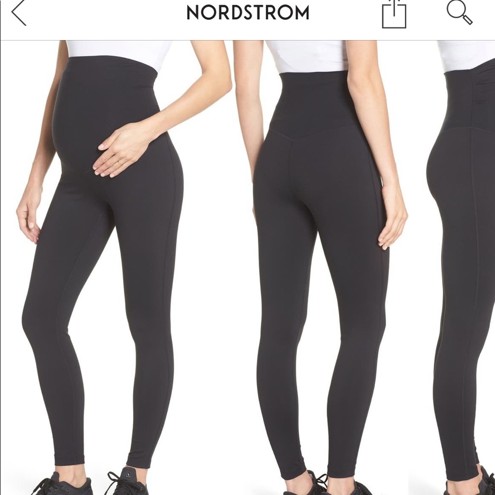 Zella Mamasana Live In Maternity Ankle Leggings